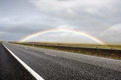 Rainbow Road to Skógafoss
