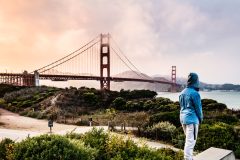 Contemplating the Golden Gate